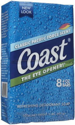 

Coast 8-Bar Soap Pacific Force / Original 4(907 g)