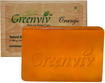 

Greenviv Natural Orange Soap(100 g)