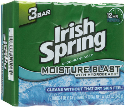 

Irish Spring Moisture Blast Deodorant Bath Bar(319)