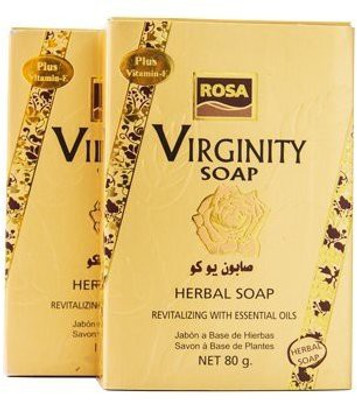 

Rosa Rosa Virginity Soap Bar Feminine Tighten with Gift Box 2 Pack(80 g)