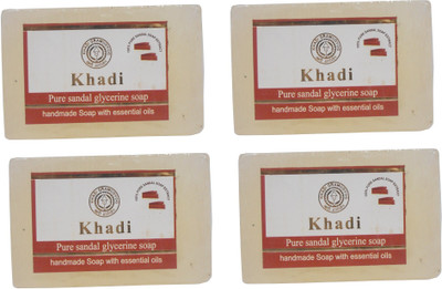 

Khadi Herbal sandal soap(500 g, Pack of 4)