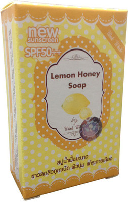 

Wink White Lemon Honey Soap, New Sunscreen SPF-50++(70 g)