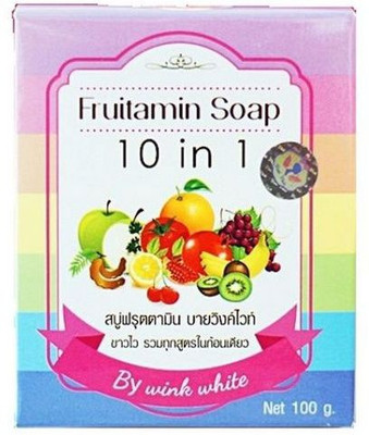 

Wink White Fruitamin 10 in 1 Soap(100 g)