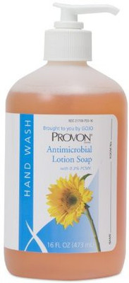 

Provon 4303-12 Antimicrobial Lotion Soap with 0.3 Percent PCMX Pump Bottle Citrus Fragrance (Case of 12)(473 ml, Pack of 12)