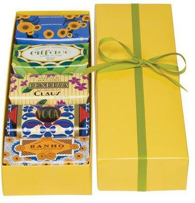 

Claus Porto Yellow Box of 5 Bath Soaps(60 g, Pack of 5)