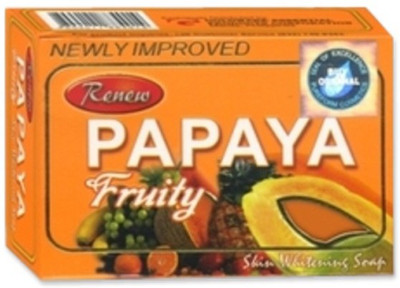 

Renew Papaya Fruity Skin Whitening Soap(135 g)