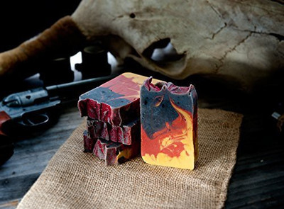 Outlaw Soaps Fire in the Hole: Campfire Soap(70 g, Pack of 4)
