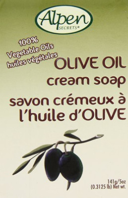 

Alpen Secrets Olive Oil Cream Soap (Pack of 24)(141 g)