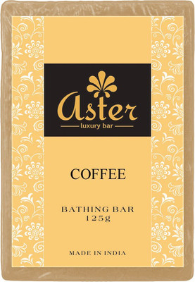 

Aster Luxury Handmade Coffee Soap 125g - Pack of 12(1500 g, Pack of 12)