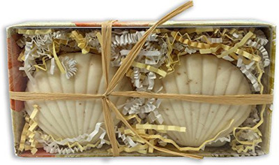 

Greenwich Bay Trading Island Ginger And Mango Shell Shaped Soapset Of 2(56 g, Pack of 2)