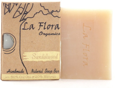 

La Flora Organics Sandalwood soothing handmade soap bar(100 g)