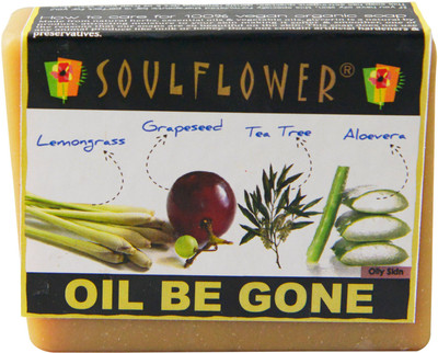 

Soulflower Oil Be Gone Soap(150 g)