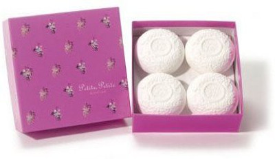 

Blanc Lila Petite Petite Petite Blanc Lila - 4 Soap Bar Set Gift Boxed(280 g, Pack of 4)