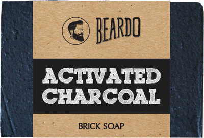 

Beardo ACTIVATED CHARCOAL Brick Soap – 125g(125 g)
