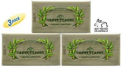 

Papoutsanis Pure Olive Oil Bar Soap 3 Pack(125 g)