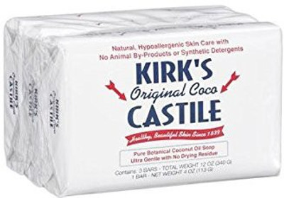 

Kirks Natural Castile Soap Original - Each / Pack of 3(120 ml, Pack of 3)