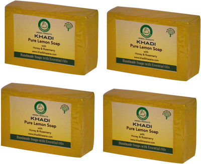 

Khadi Herbal Pure Lemon(500 g, Pack of 4)