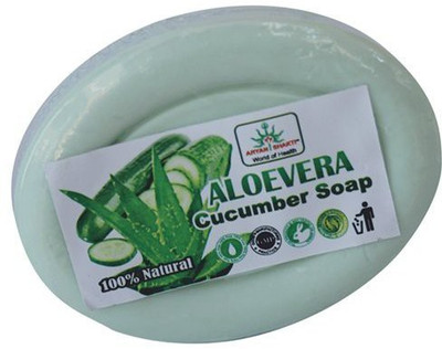

AryanShakti Aloevera - Cucumber Soap | 100% Natural | 75gm(75 g)