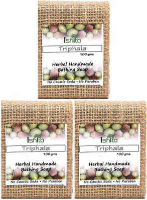 

Ishita International Handmade Triphala Soap(300 g, Pack of 3)