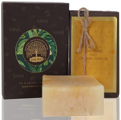 

VANA VIDHI Cow's Ghee and Organic Olive Oil Cleanser(120 g)