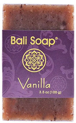 

Bali Soap Natural Bar Soap, Vanilla, Each(99.19 g, Pack of 3)