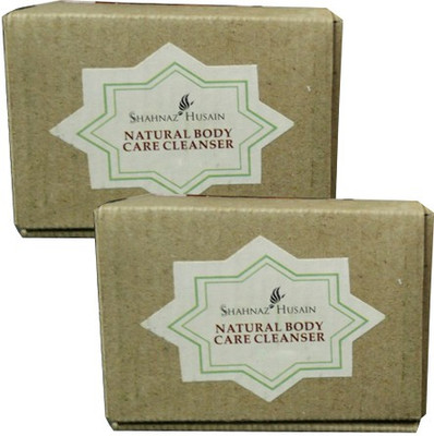 

Shahnaz Husain Natural Body Care Cleanser Almond Soap-Pack Of 2(200 g, Pack of 2)