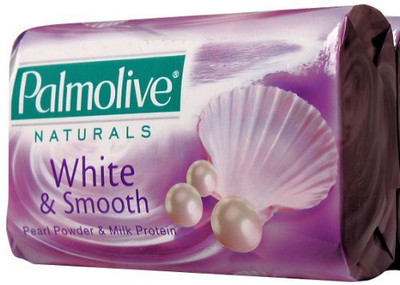 

Palmolive White & Smooth With Pearl Powder & Milk Protein Bar Soap(80 g, Pack of 4)