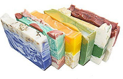 

Falls River Soap Floral Soap Bar Set (6 Guest Bars)-natural Handmade Soaps Infused with Floral Notes. Soap. Set of 6 Bar(60 ml, Pack of 6)