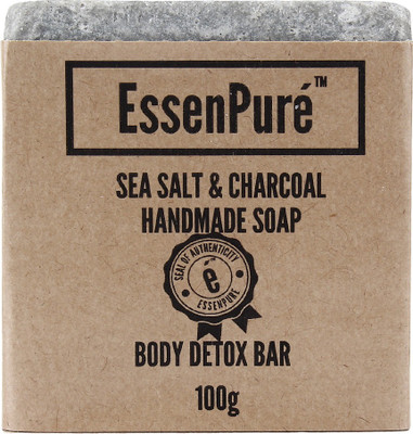 

EssenPure Sea Salt & Charcoal Handmade Soap(100 g)