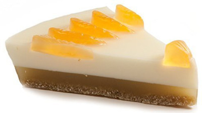 

Autour Du Bain French Soapliced Pie Dessert Soap, Hand Made, Paraben Freehea Butter Base, Mandarin Slice(100 g)