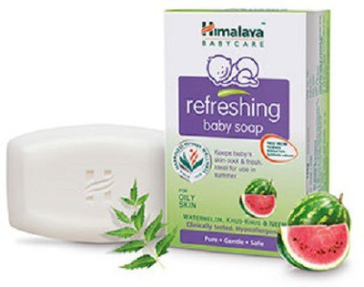 

Himalaya 5x refreshing baby soap(125 g, Pack of 5)