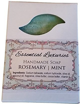 

Essential Luxuries Rosemary Mint Soap - Exfoliating - Oatmeal(100 g)