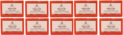 Khadi Pure Natural Handmade Pure Honey Soap with essential Oil(1250 g, Pack of 10)