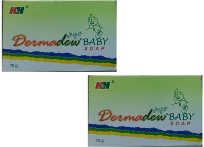 

Hedge & Hedge Dermadew Baby Soap(150 g, Pack of 2)
