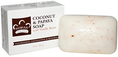 

Nubian Heritage Bar Soap Coconut And Papaya - Multi-Pack (3 bars)(141 g)