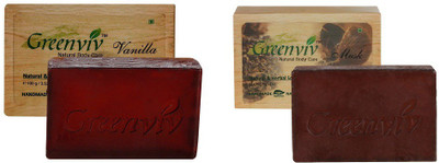 

Greenviv Sensuous Bath Soap Combo(200 g, Pack of 2)