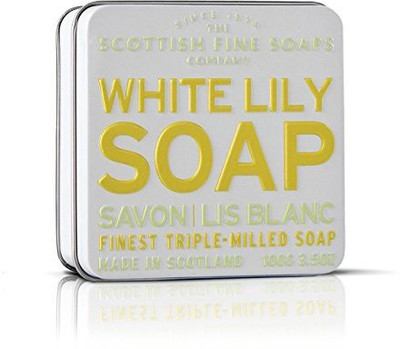 

Scottish Fine Soaps Vintage Fragrances Soaps in a Tin White Lily(100 g)