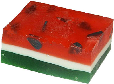 

Nakoda Feelings Handcrafted Watermelon Square Bathing Soap(100 g)