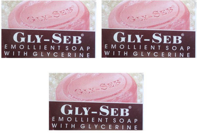 

GLY - SEB Emollient Soap with Glycerine(225 g, Pack of 3)