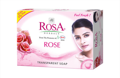 

Rosa Herbals Rose Soap (Set of 4pcs)(400 g, Pack of 4)