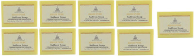 

Khadi Pure Natural Handmade Pure Saffron Soap with essential Oil(1125 g, Pack of 9)