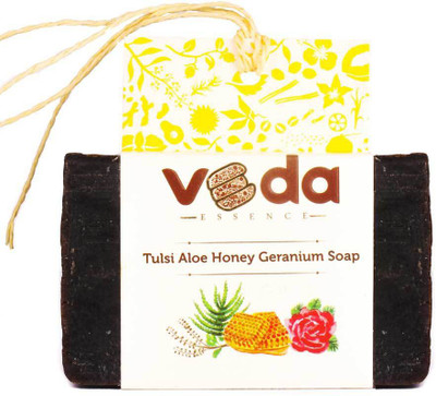 

Veda Essence Tulsi Aloe Honey Geranium Soap(125 g)