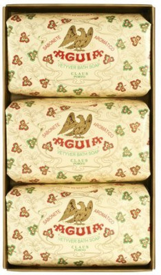 

Claus Porto Vetyver/Aguia Box of 3 Hand Soaps(40 g)