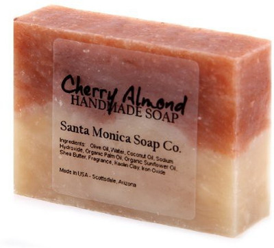 

Santa Monica Soap Co. Handmade Soap - Cherry Almond(150 g)