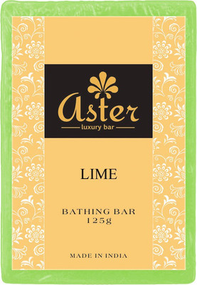

Aster Luxury Handmade Lime Soap(125 g)