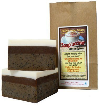 

Sallyeander Soaps, Inc. Soap'Uccino Soap Quantity Single Bar(160 g)