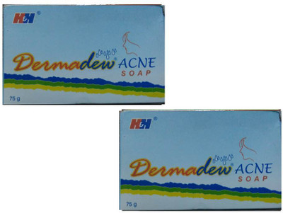 

Hedge & Hedge Dermadew Acne Soap(150 g, Pack of 2)