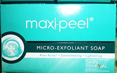 

Maxi - Peel Papaya Expoliant Soap Blemish removal Smoothening Whitening Product Of the Philippines(125 g)