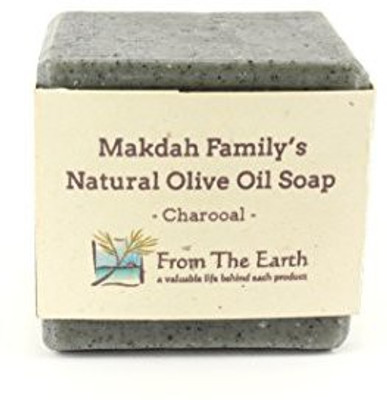 

From The Earth Natural Olive Oil Soap - Charcoal Detox - Fair Trade & Handmade(100 g)