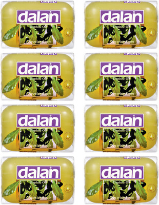 

Dalan Glycerine Soap with Pure Daphne Oil(800 g, Pack of 8)